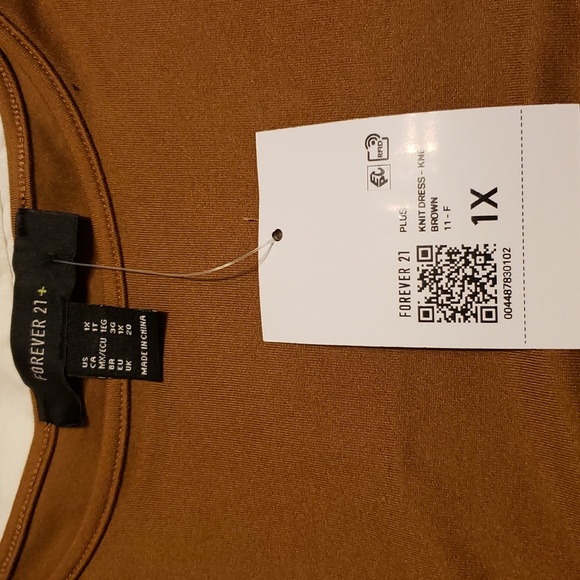 Forever  21 nwt 1 x knit dress Body Con - Picture 4 of 9